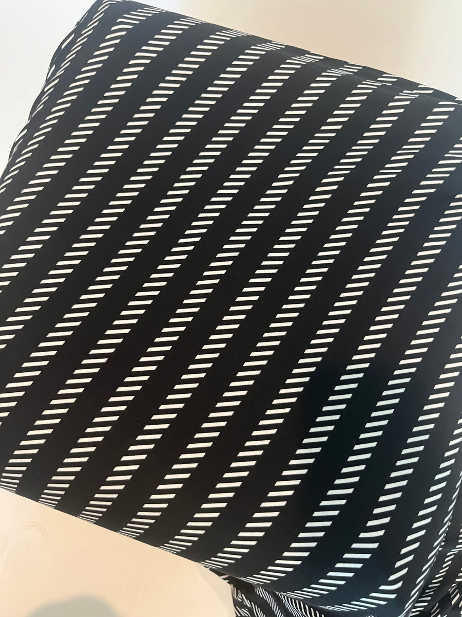 Black and White Striped