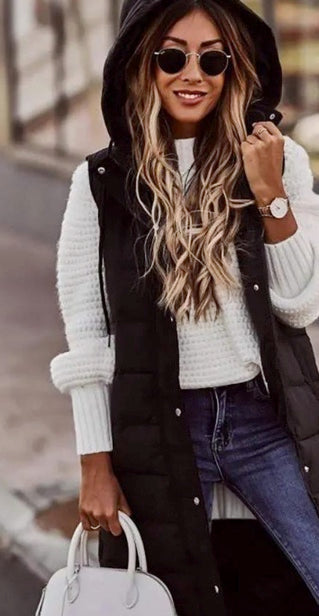 Long Puffer Vest