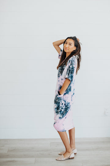 Cotton Candy Tie Dye Crew